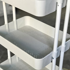 3-Tier Rolling Kitchen Storage Trolley