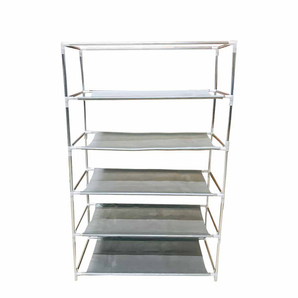 5 Layers Zipper Cover Shoes Rack Zahra Stores