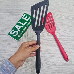 Silicone Slotted Spatula, Seamless Design, Flexible Heat-Resistant