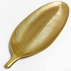 Wooden Table Decoration Leaf Tray