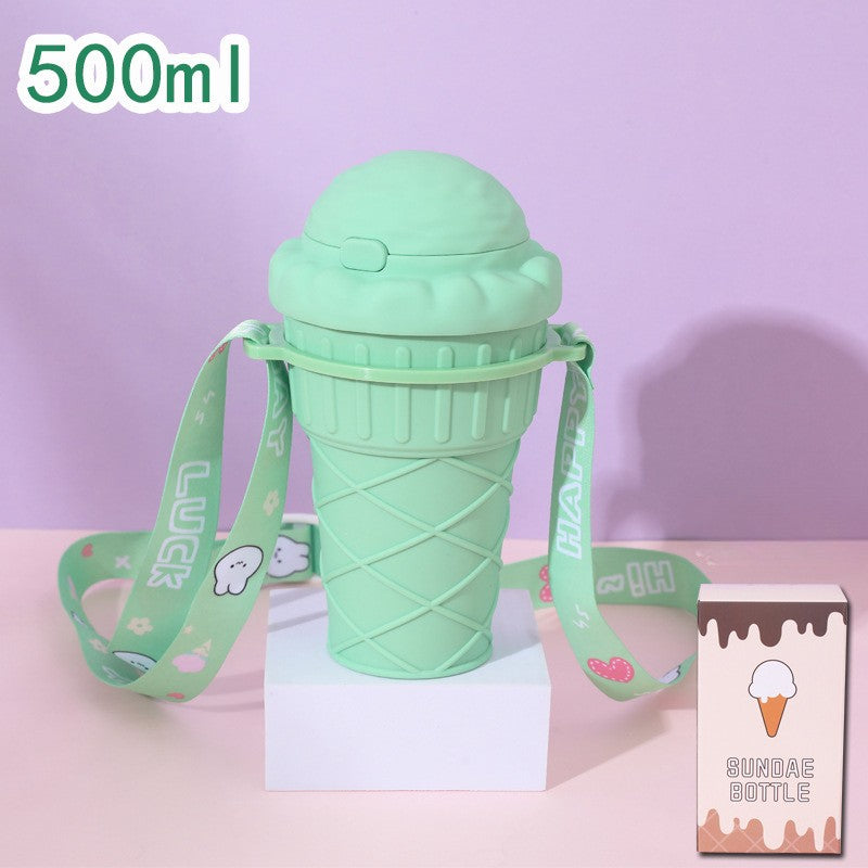 Ice Cream Shape Mug-Green