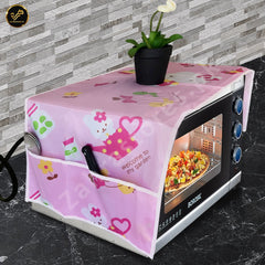 Double Pockets Dust Covers Microwave Oven