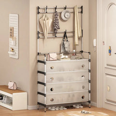 Multifunctional Shoe Storage Coat Rack -5 Layer
