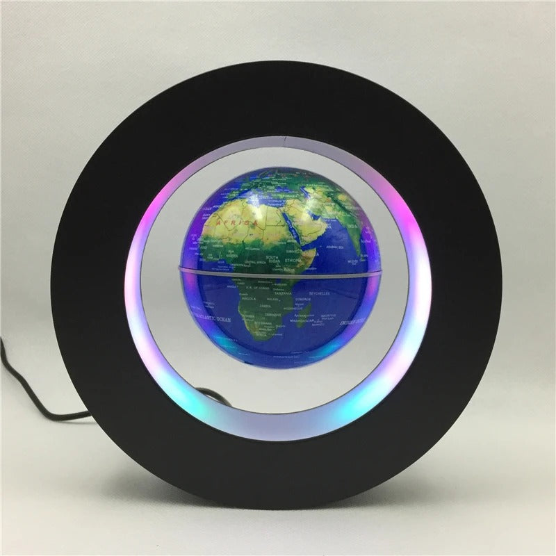 Blue Magnetic Floating Globe