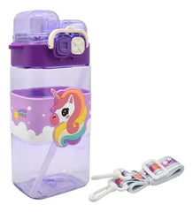 Happy Kids Dual Opening Bottle -Purple