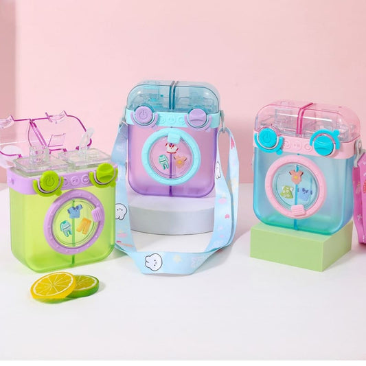 Machine Design Water Bottle-Purple