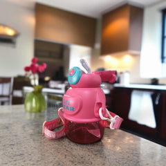 Bear Shape Water Bottle-Pink