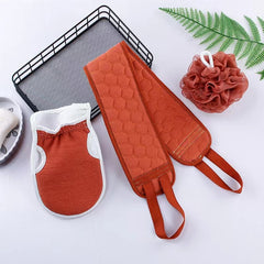3 in 1 Bath Belt Set-Dark Brown