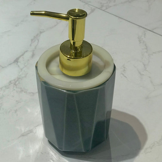 Ceramic Soap Dispenser-Light Green
