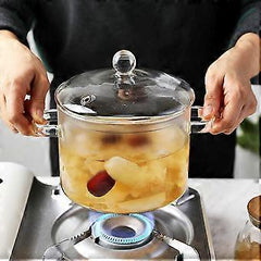 Glass Stovetop Cooking Pot -1500ML