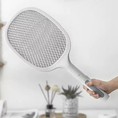 Electric Rechargeable Mosquito Killer Racket with Stand