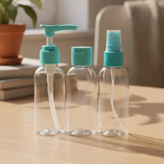 6 Pcs Travel Kit Set Sky Blue