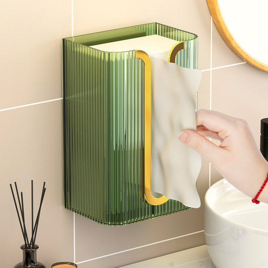 Wall-Mounted Acrylic Tissue Box