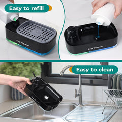 2-in-1 Kitchen Soap Dispenser