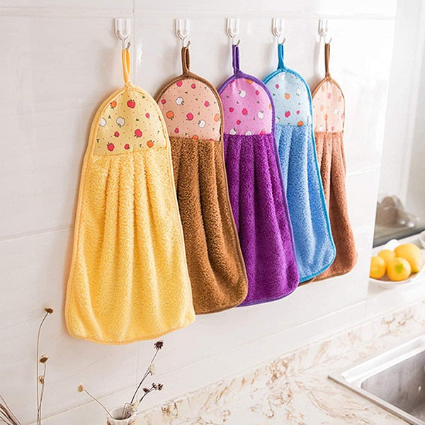 Microfiber Hanging Kitchen Towel (1 Pc)