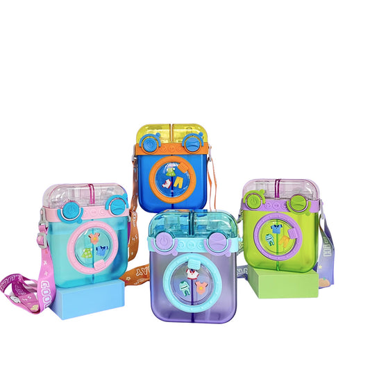 Machine Design Water Bottle-Blue