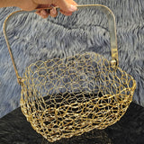 Golden Fruit Serving Basket (Large)