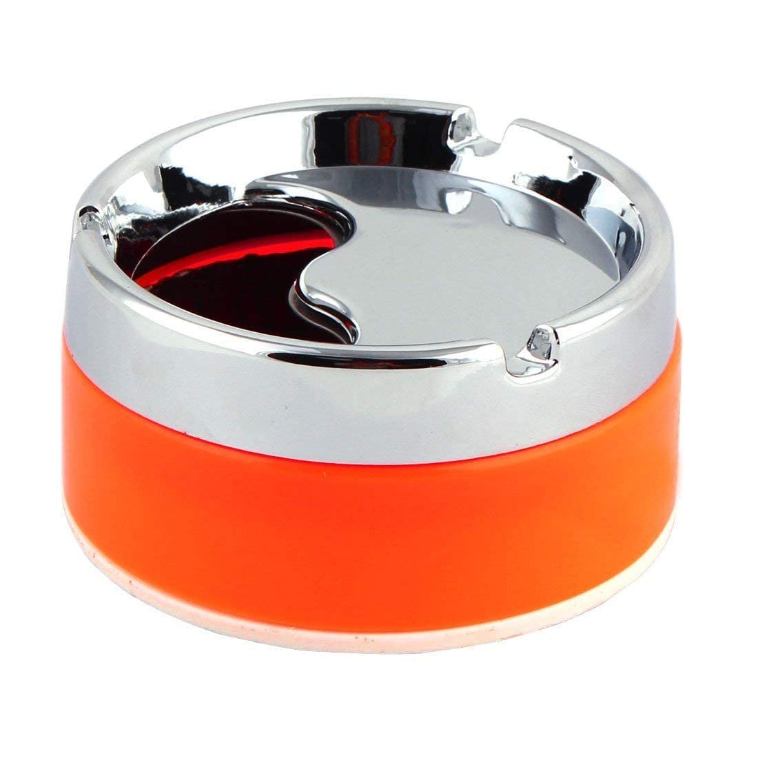Stainless Steel AshTray with Plastic Cover-M