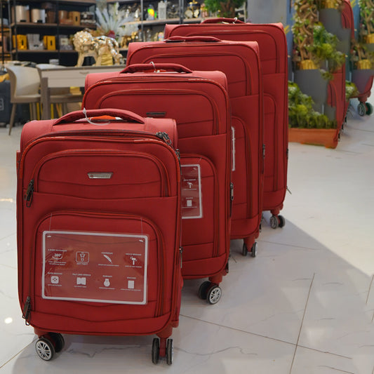1 Pc Bencardo Travel Soft Suitcase (Red)