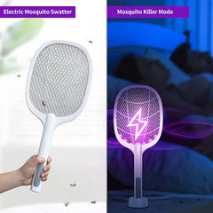 Electric Rechargeable Mosquito Killer Racket with Stand