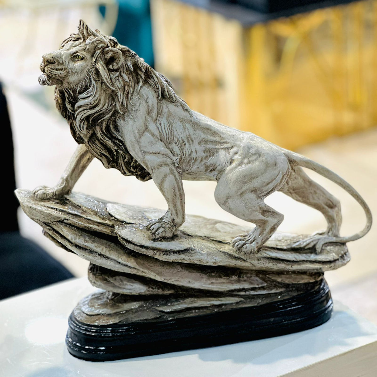 Antique Lion Sculpture