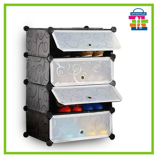Shoe Rack Portable 4 Step (Minor Damage)