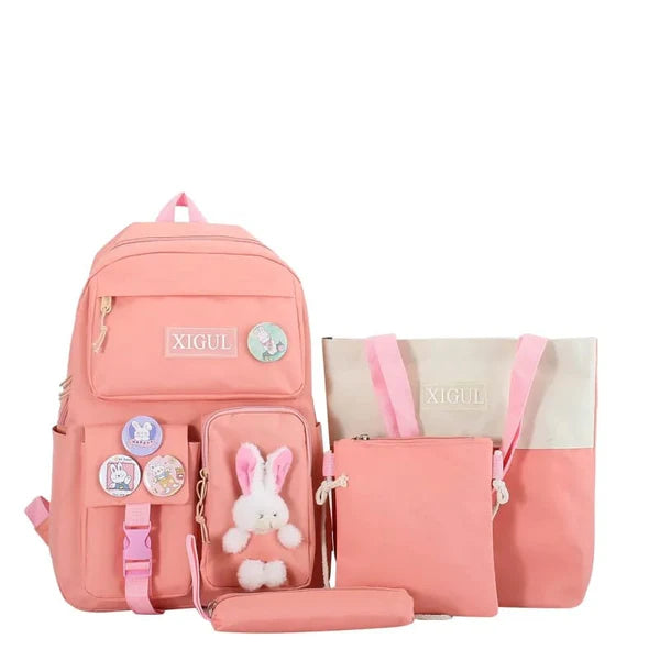 4 Pcs Bunny Bag Set