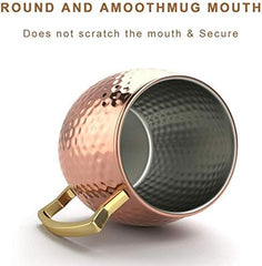 Stainless Steel Mug-Copper