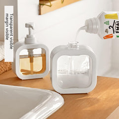 Refillable Liquid Soap Dispenser White-M
