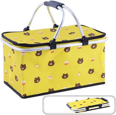 Foldable Insulated Picnic Basket