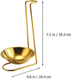 Stainless Steel Golden Spoon Stand