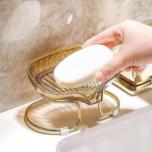 Self Draining Soap Holder-Light Brown