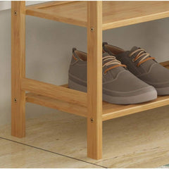 4 Tier Wooden Shoe Rack