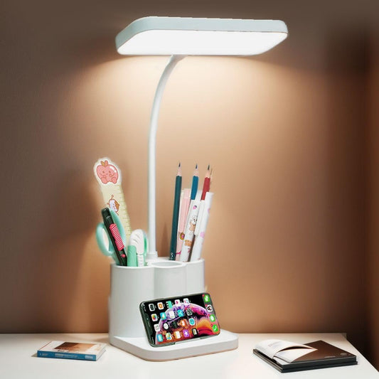 LED Desk Lamp with Pen Holder