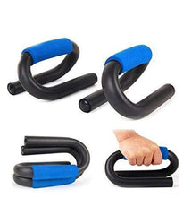 Stainless Steel Push Up Bars with Soft Colorful Grip