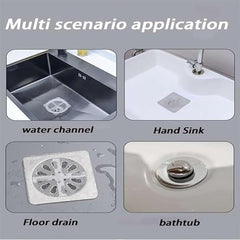 10 Pcs Disposable Floor Drain Stickers