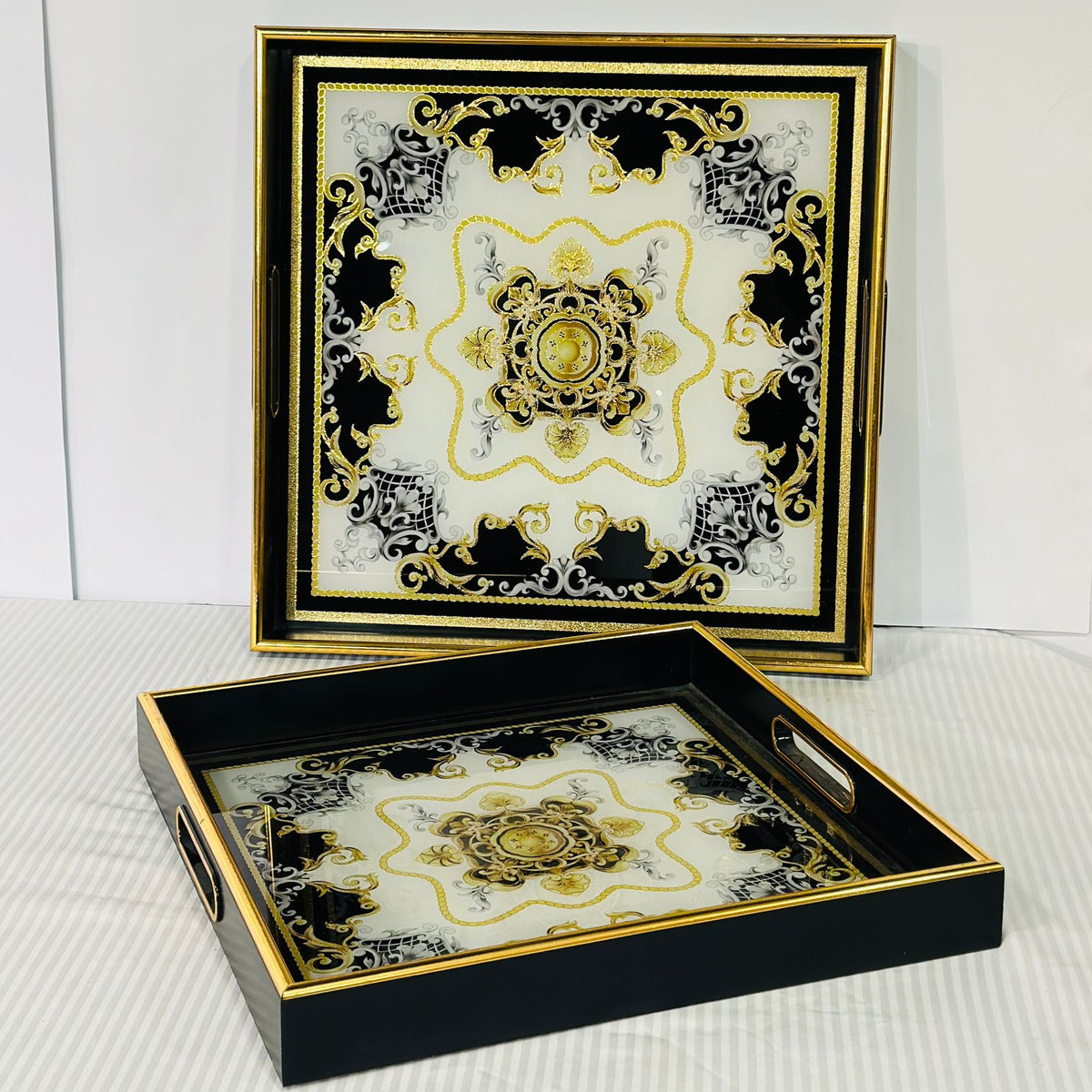 1 Pc Italian Square Tray-S