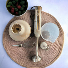Silver Crest 5 in 1 Hand Blender -Light Grey