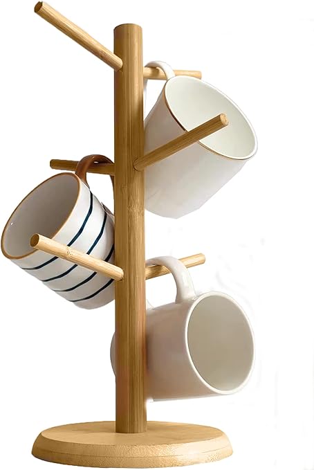 Wooden Mug Stand