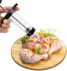 Marinade Injector Syringe-Black