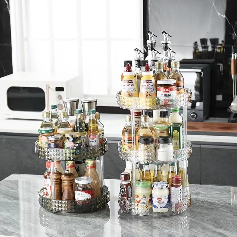 3 Layer Cosmetic Storage Organizer-White