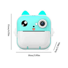Mini Pocket Camera With Printer
