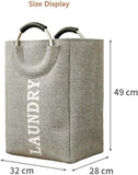Collapsible Laundry Hamper Bag with Handles