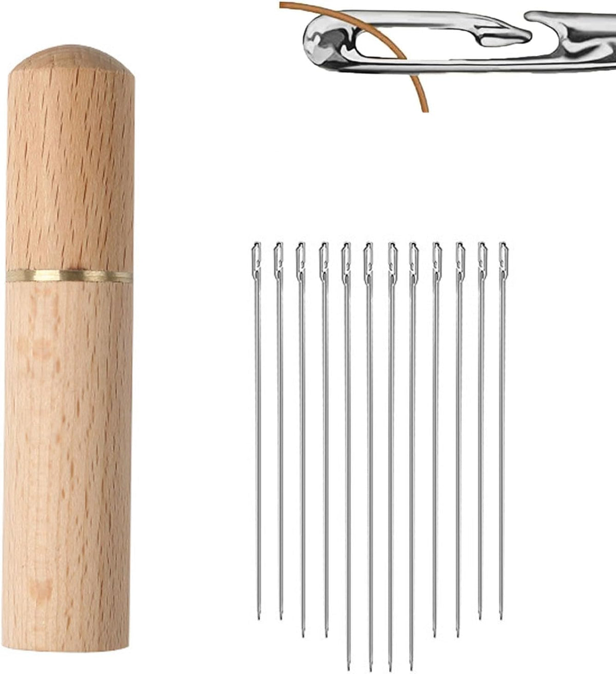 30 Pcs Self Threading Needles