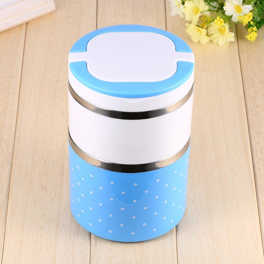 Double Layer Stainless Steel Airtight Lunch Box