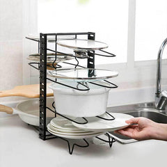 8 Layers Pots and Pans Organizer