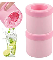 Silicone Ice Cube Maker Ice Bucket Cup Mold
