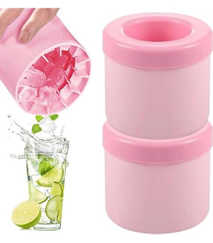 Silicone Ice Cube Maker Ice Bucket Cup Mold