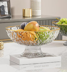 Acrylic Diamond Pattern Fruit Tray