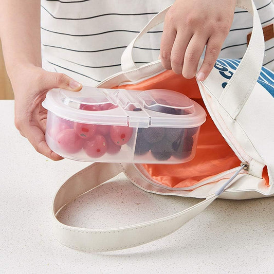 2 Partition Food Storage Box